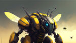 机甲
蜜蜂
背景画