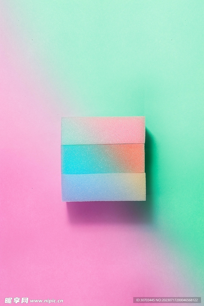 粉绿纹理