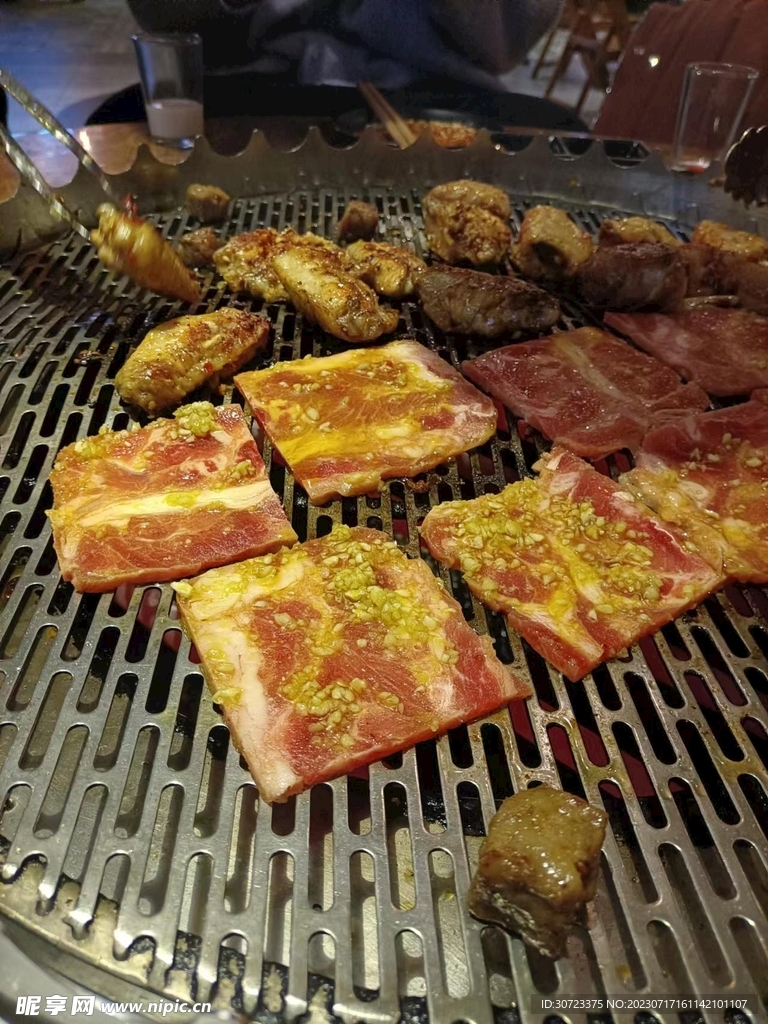 美食烤肉烧烤