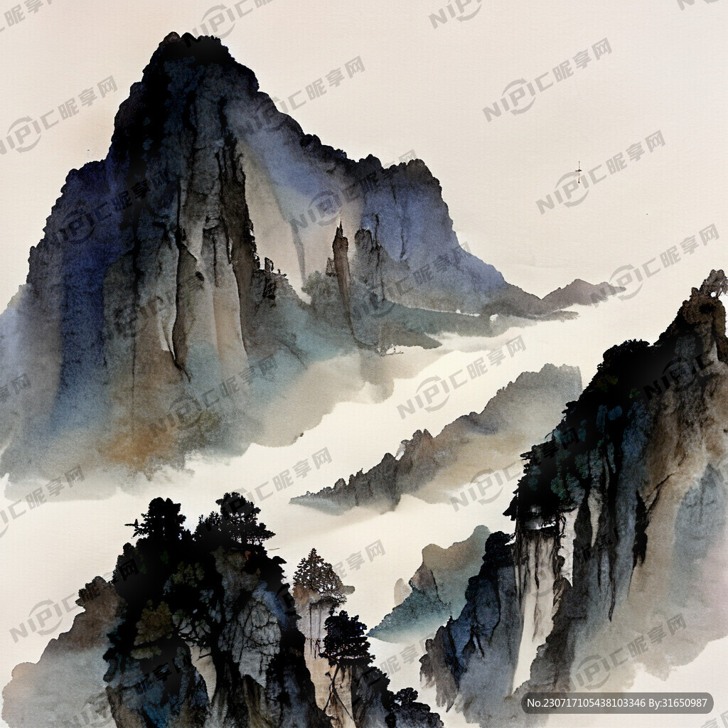 能表现汉朝的元素 国画风格