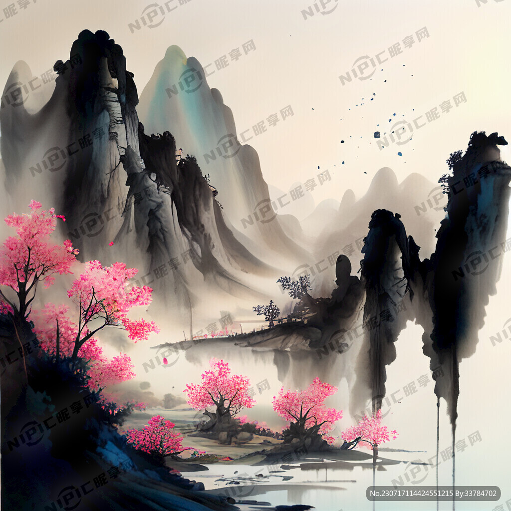 游戏梦幻唯美新中式风景 超高清