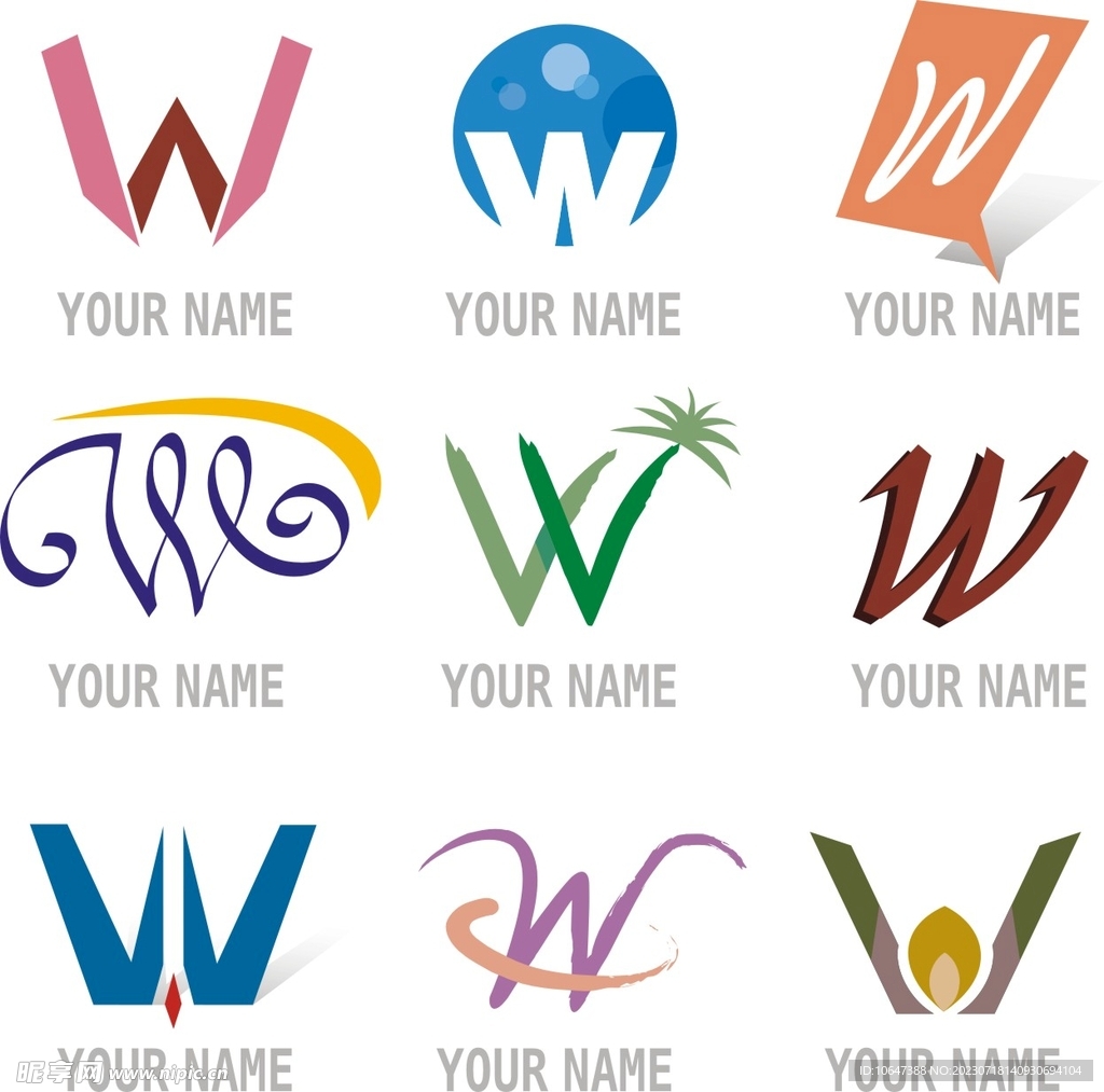 W标志