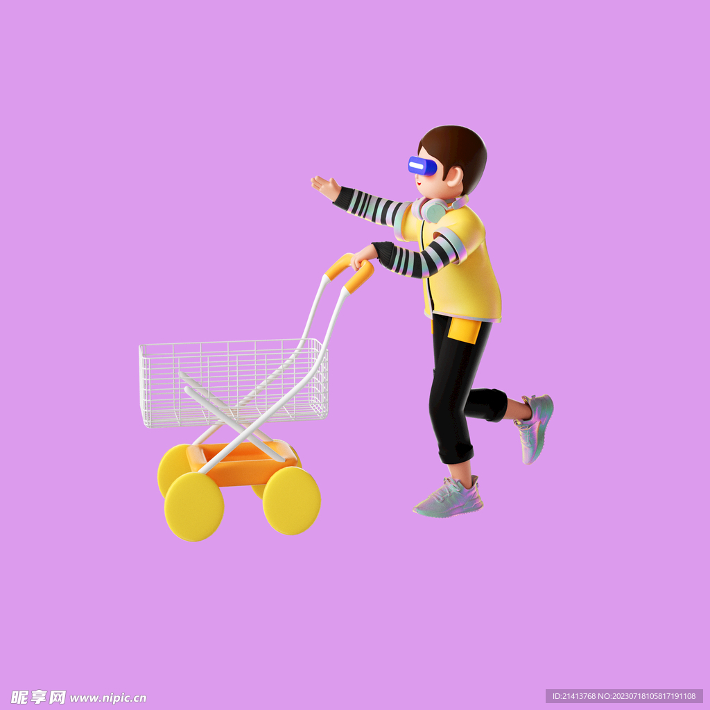 3D动画男孩
