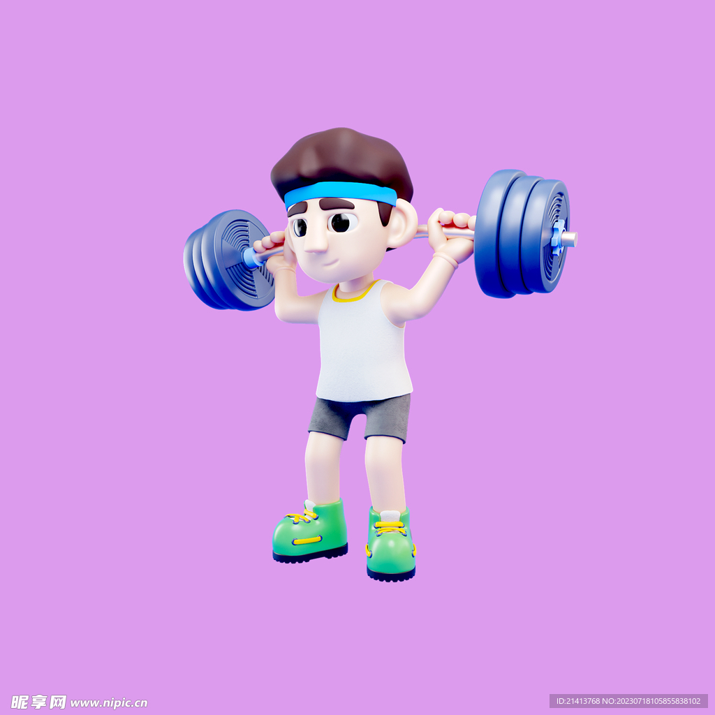 3D动画男孩