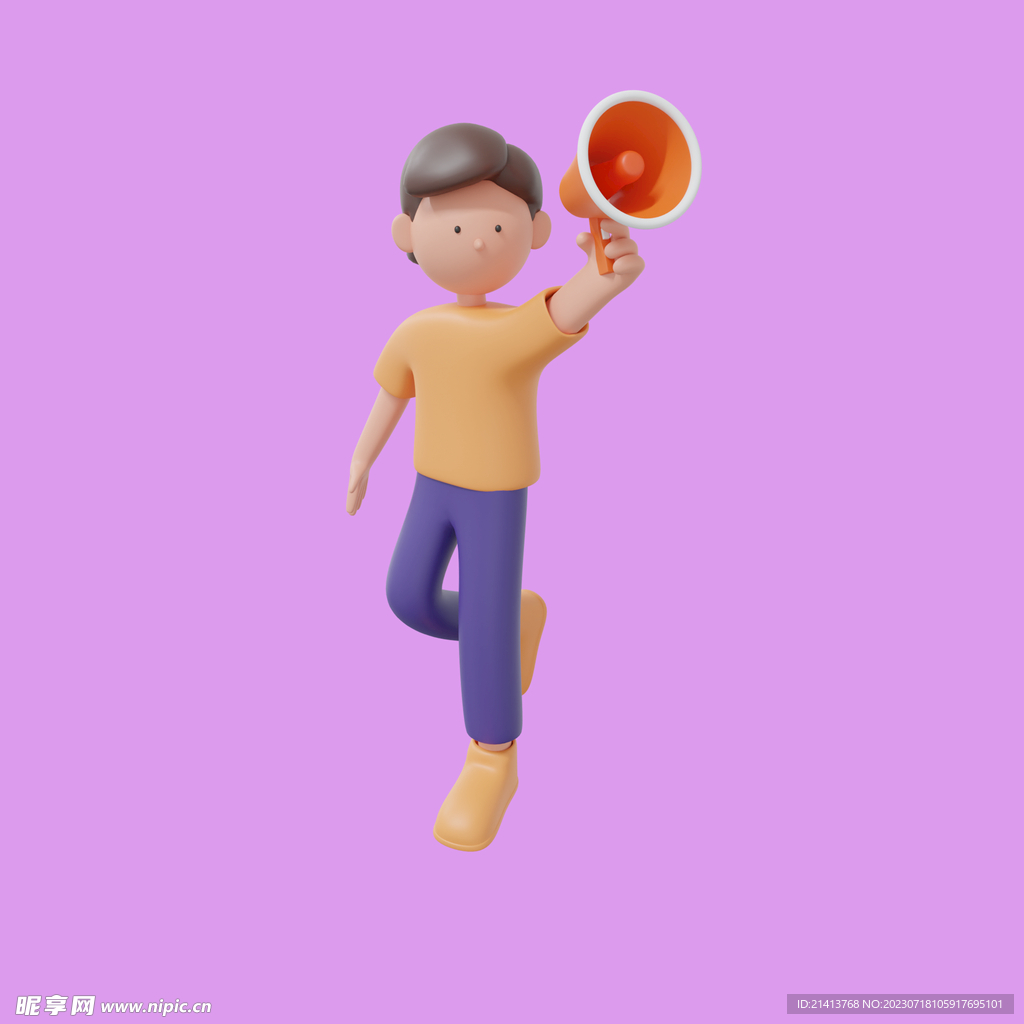 3D动画男孩 