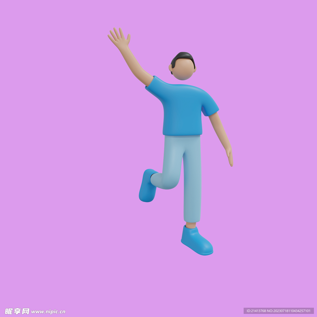 3D动画男孩 