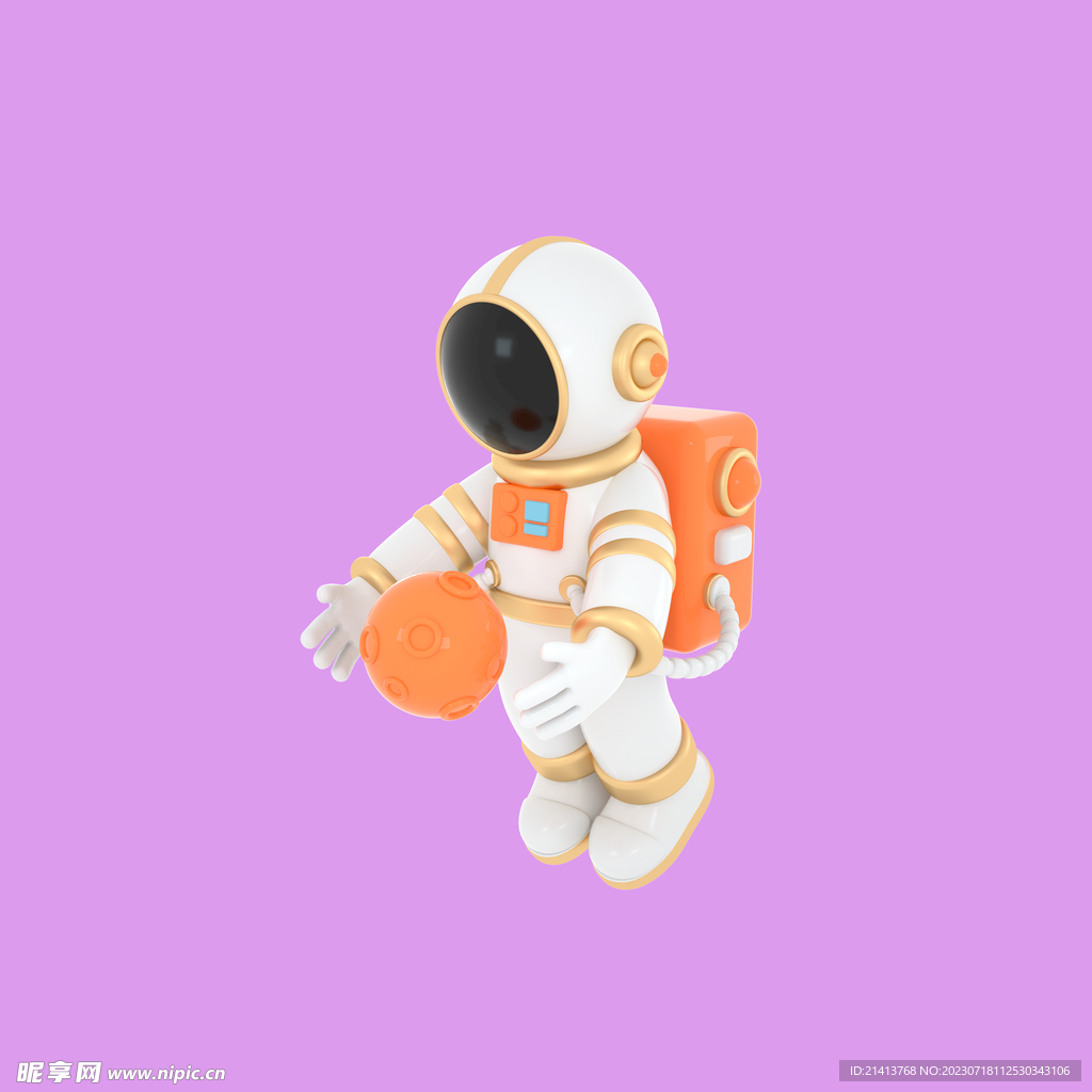 3D宇航员 