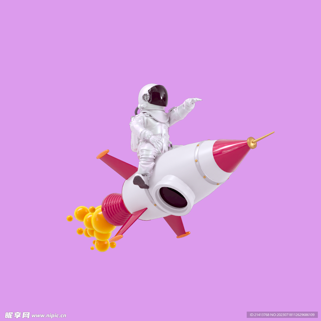 3D宇航员