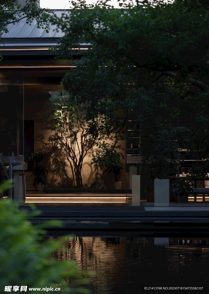 园林建筑风景 