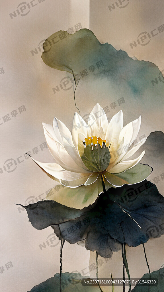 荷花 阳光明媚
