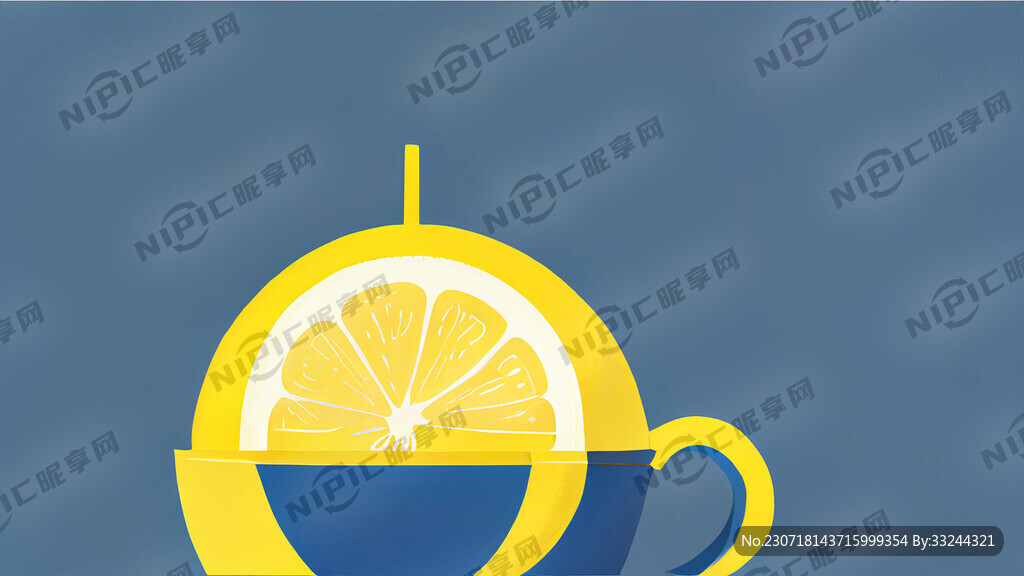 手打柠檬茶 艺术 简约 高级