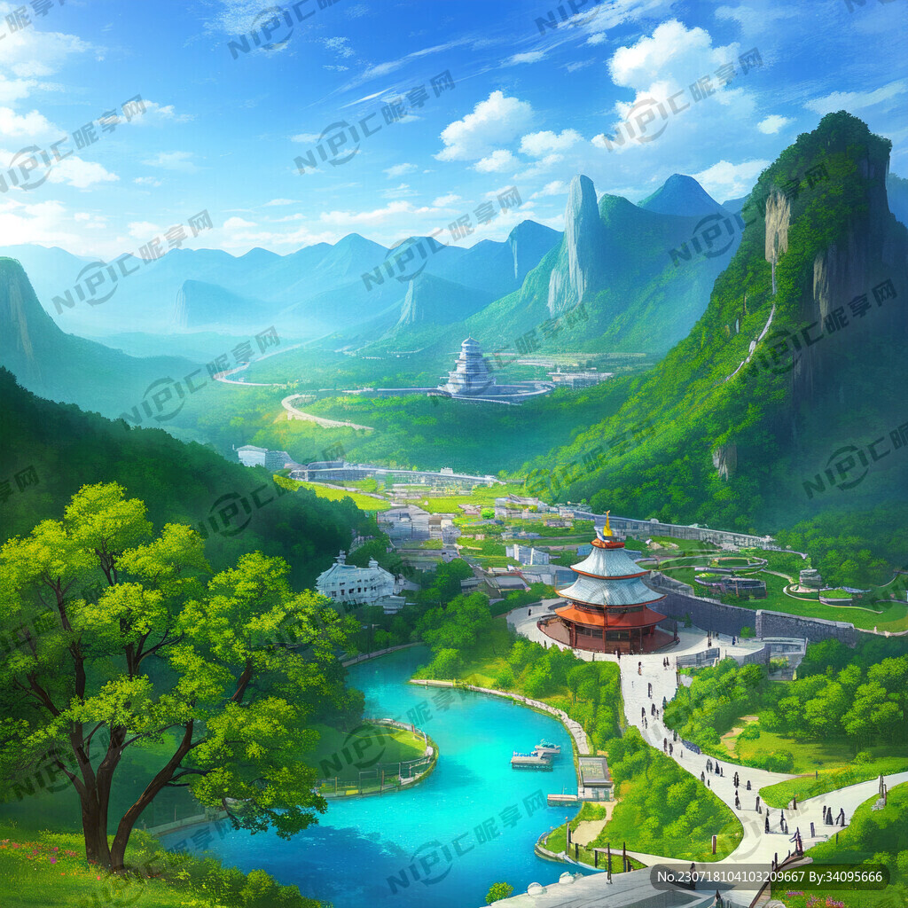 济南泉标 趵突泉 大明湖牌坊