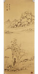山水画背景