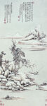 山水画背景