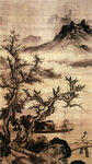 山水画背景