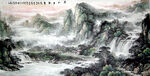 山水画背景