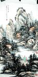 山水画背景