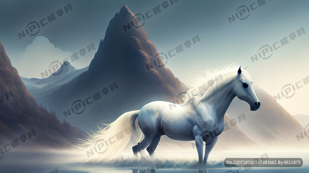 山水白马魔法幻境