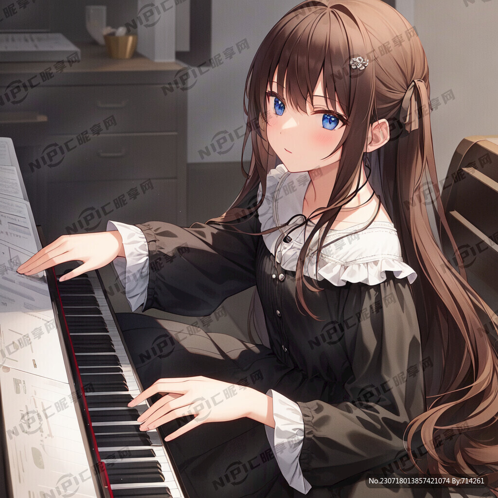 弹琴