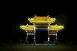 古建筑夜景