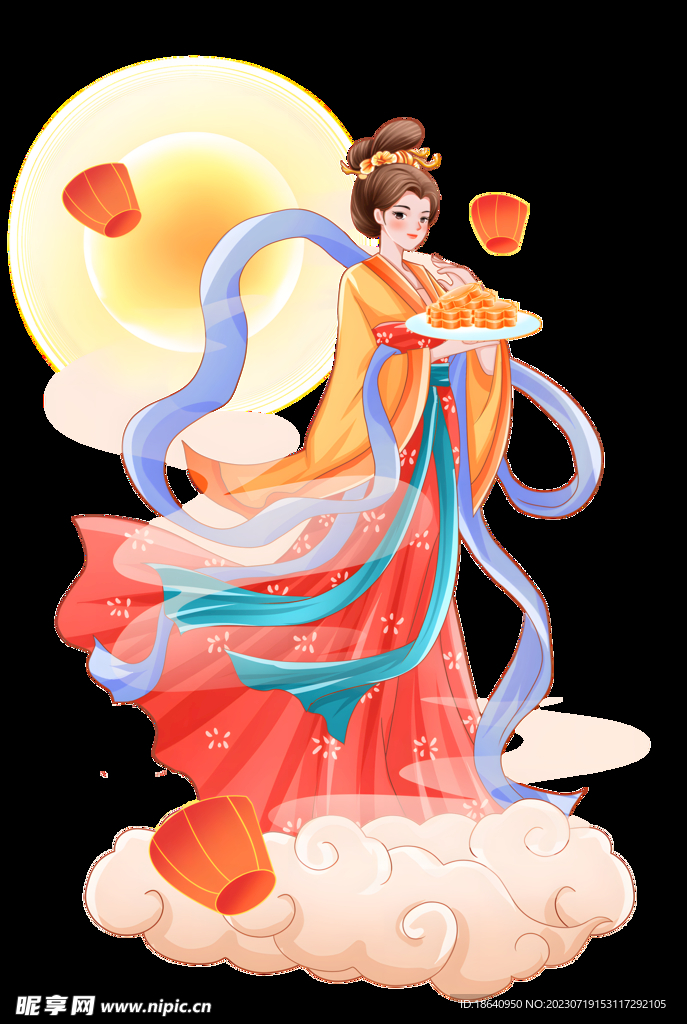 嫦娥奔月