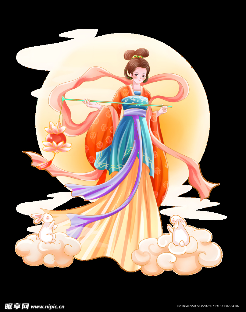 嫦娥奔月
