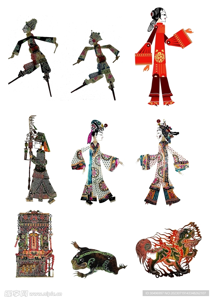 皮影灯影