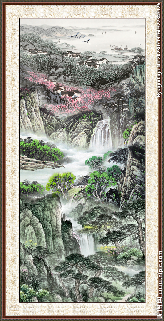 山水画 