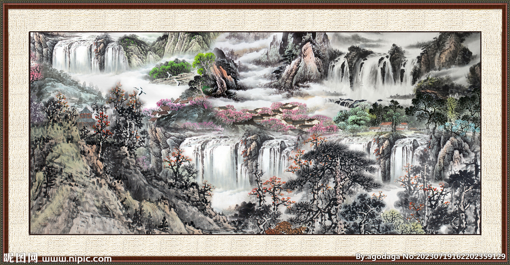 山水画 