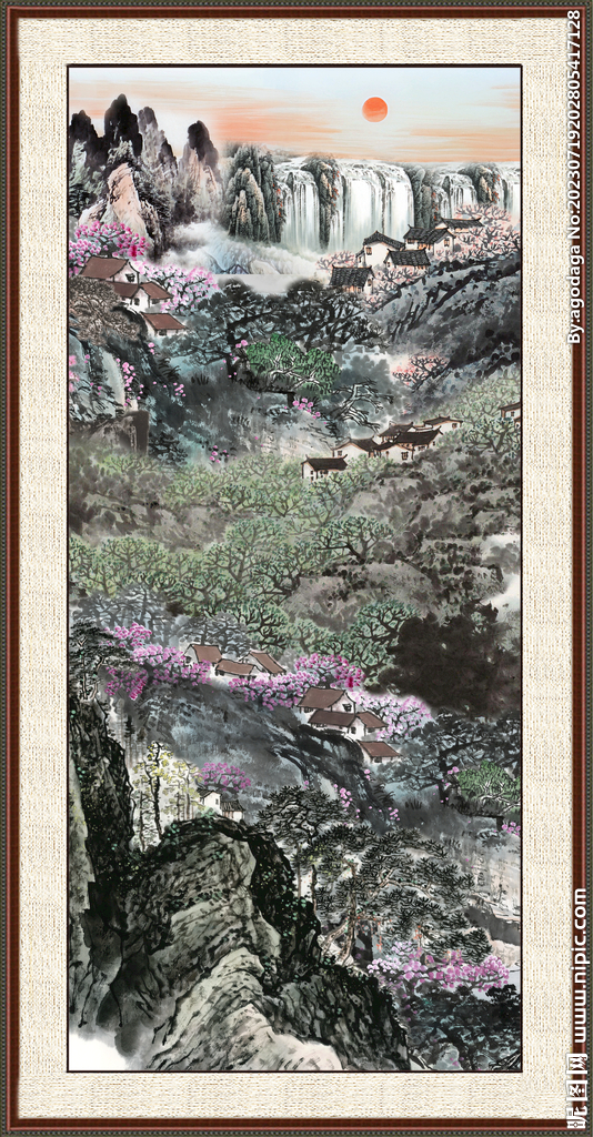 山水画 