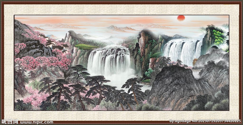 山水 