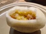 酸菜猪油渣包