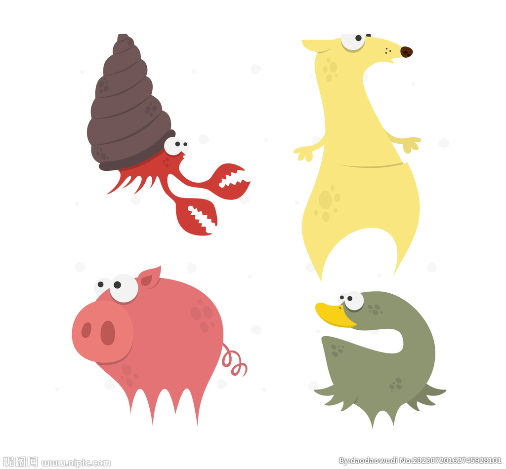 动物插画 