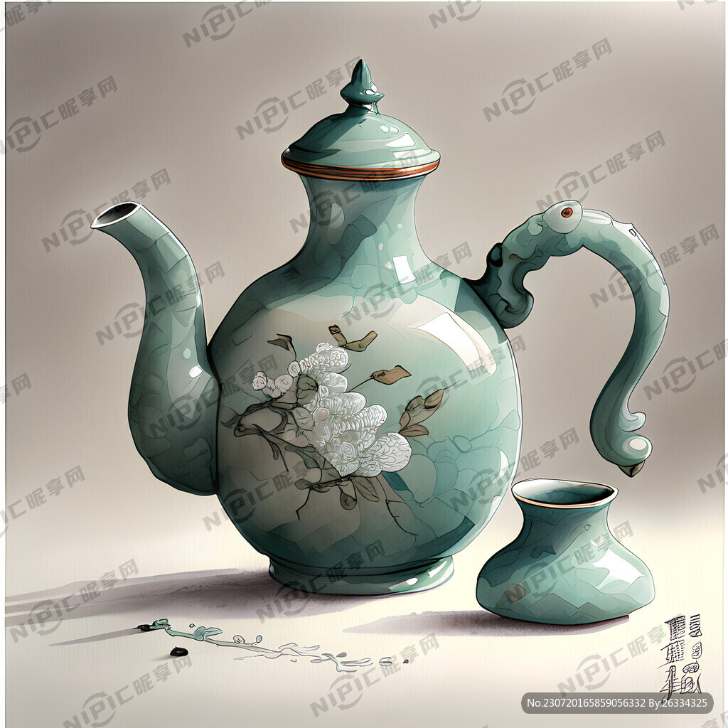 玉器酒壶