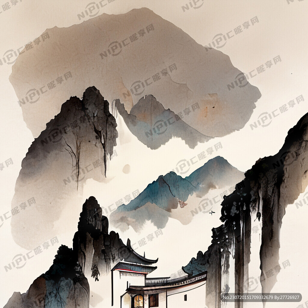 中国风 国潮插画 大米插画