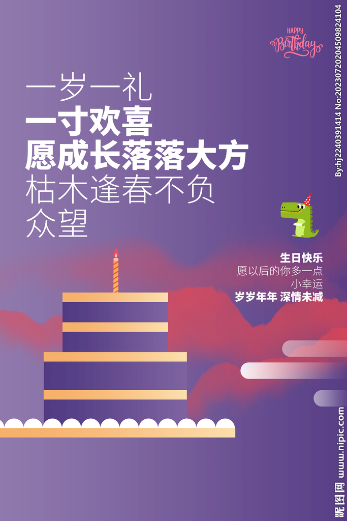 生日祝福背景设计图__PSD分层素材_PSD分层素材_设计图库_昵图网nipic.com