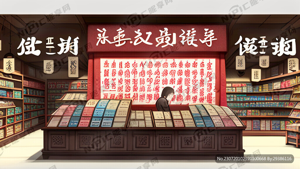 商铺商铺名字布客尔图书汉字二次