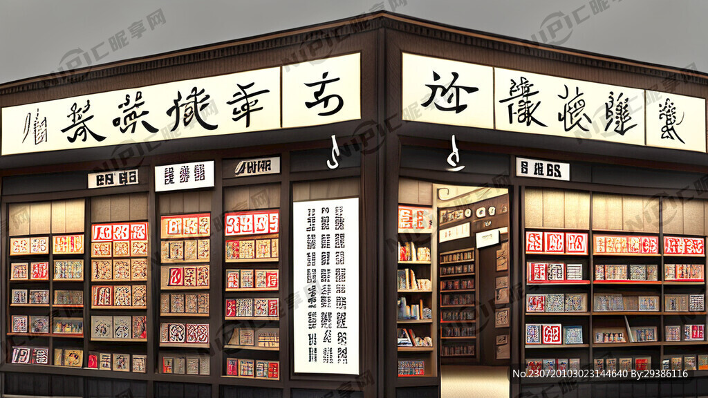 商铺商铺名字布客尔图书现代汉字