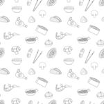 日本料理图案