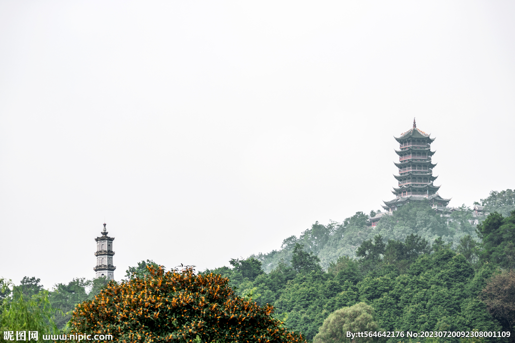 景区古楼阁