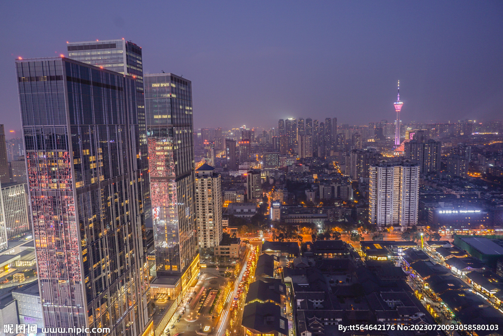 成都夜景