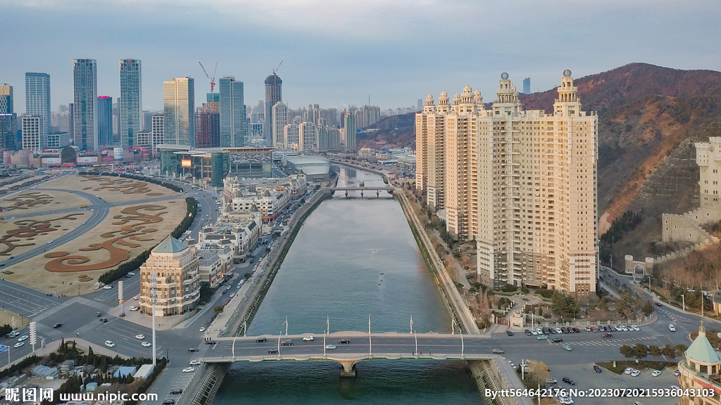 大连星海广场建筑