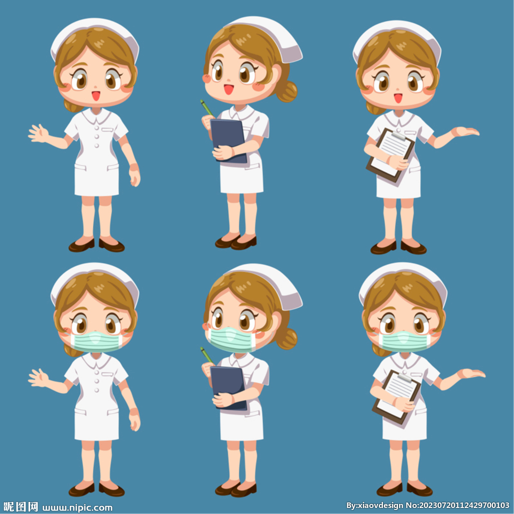 卡通护士图片素材-编号31987570-图行天下