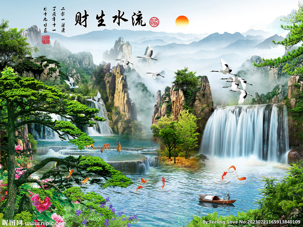 流水生财 