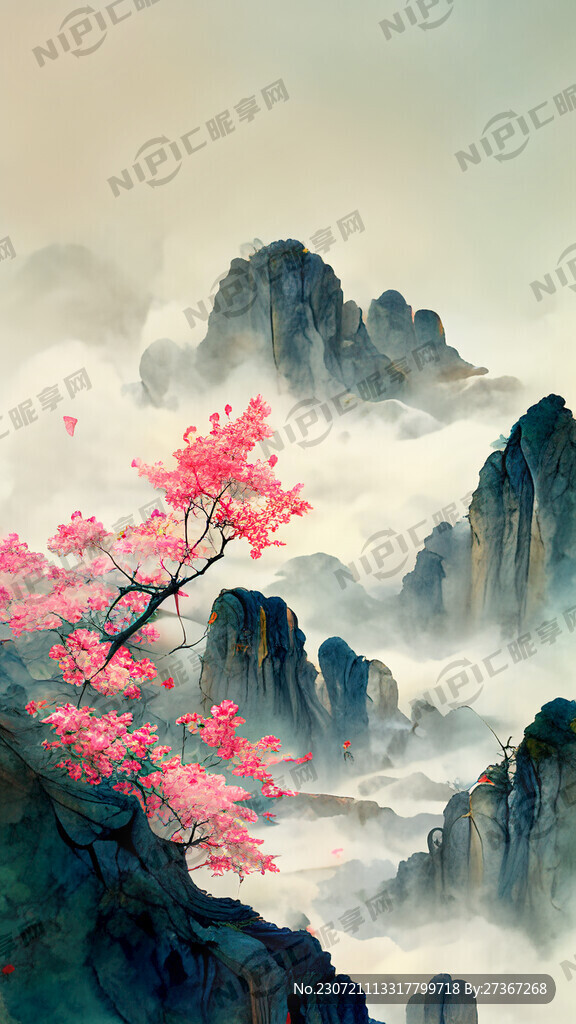 游戏梦幻唯美新中式风景 超高清