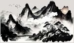 山水画