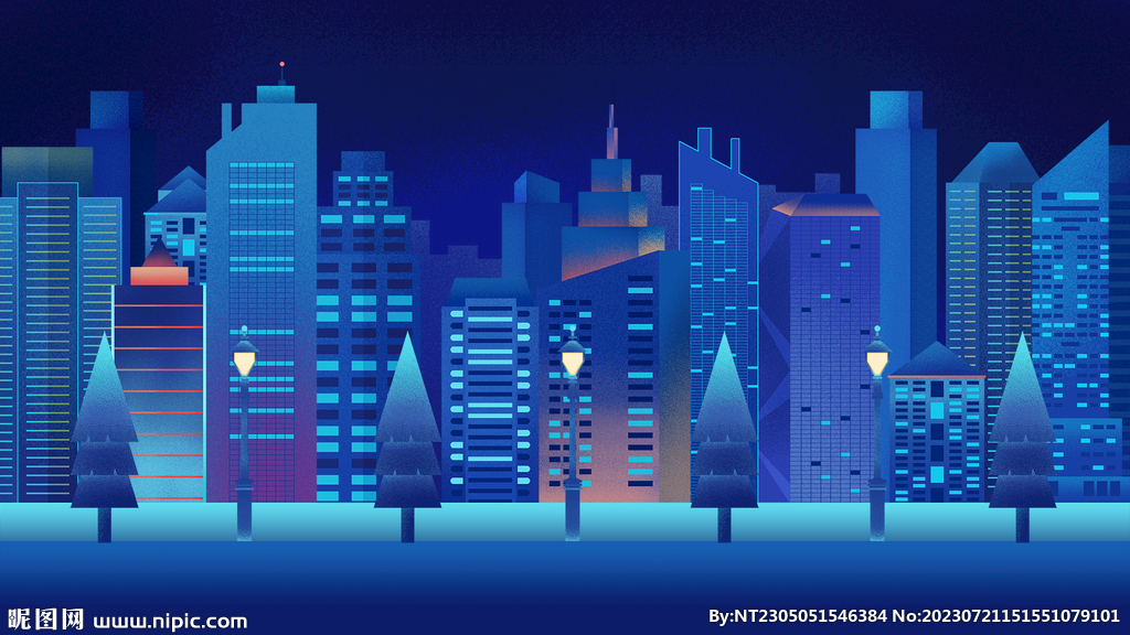 城市插画