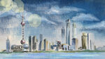 上海外滩插画 