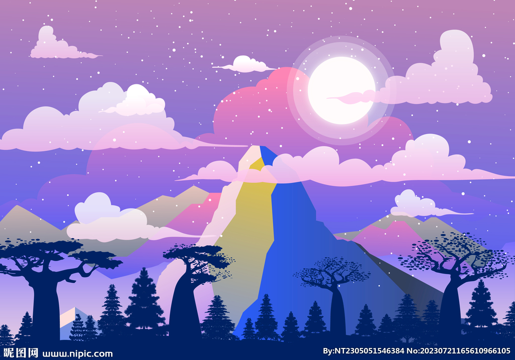 游戏山脉场景