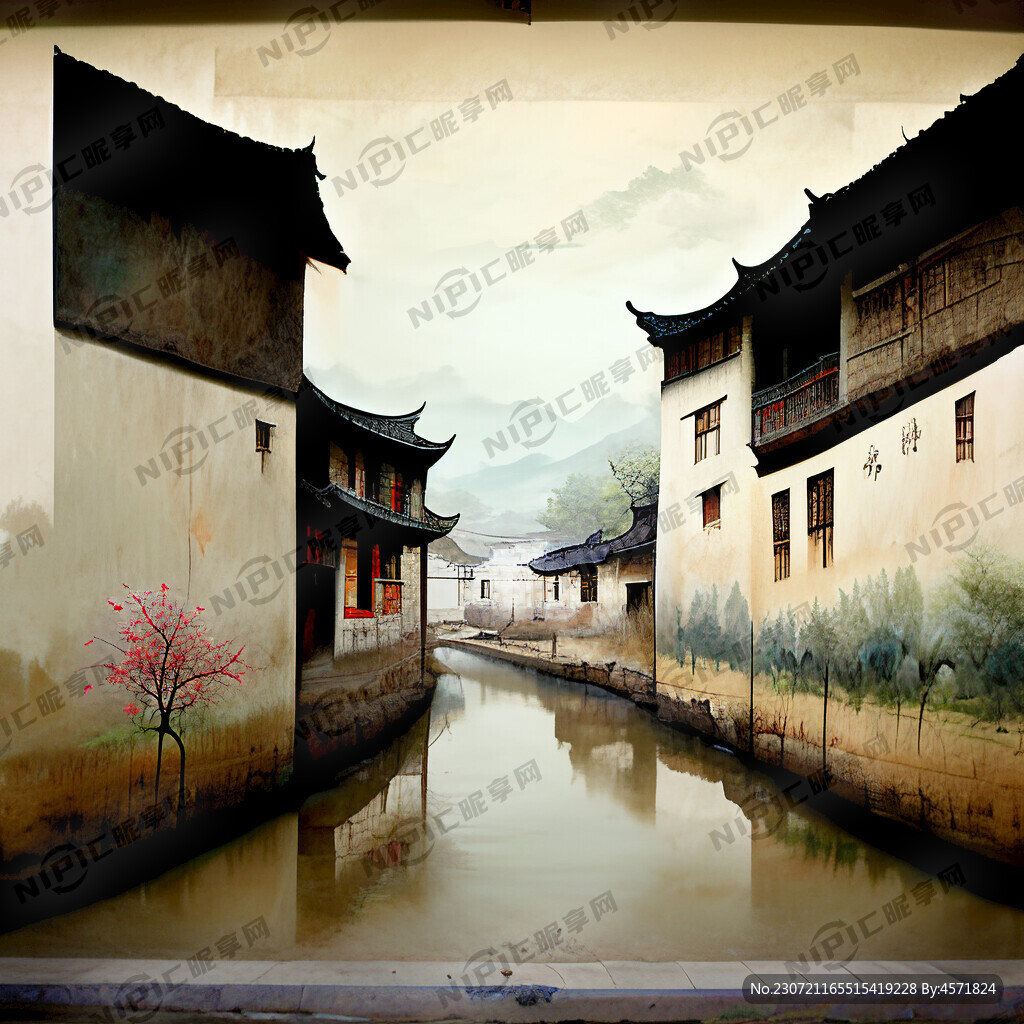 乡村振兴墙体画